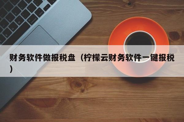 财务软件做报税盘（柠檬云财务软件一键报税）