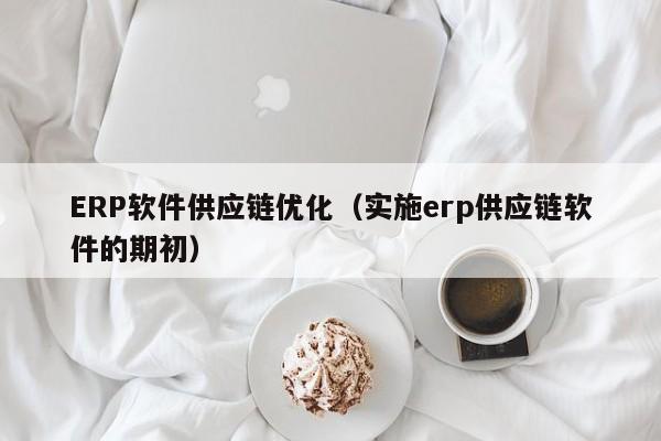 ERP软件供应链优化（实施erp供应链软件的期初）