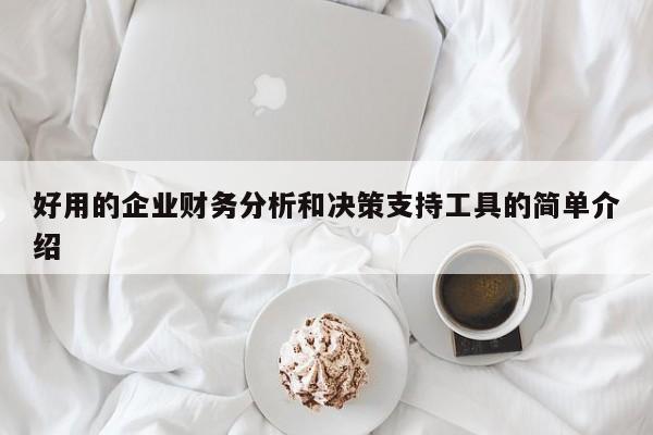 好用的企业财务分析和决策支持工具的简单介绍