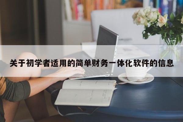 关于初学者适用的简单财务一体化软件的信息