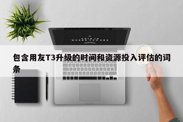 包含用友T3升级的时间和资源投入评估的词条