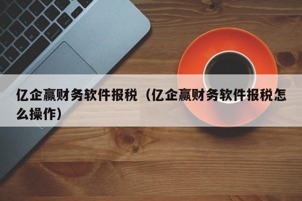 亿企赢财务软件报税（亿企赢财务软件报税怎么操作）